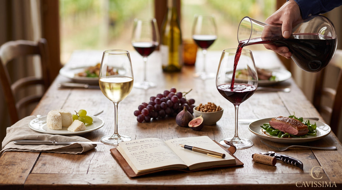 Accord mets et vins : le guide ultime pour ne plus jamais se tromper