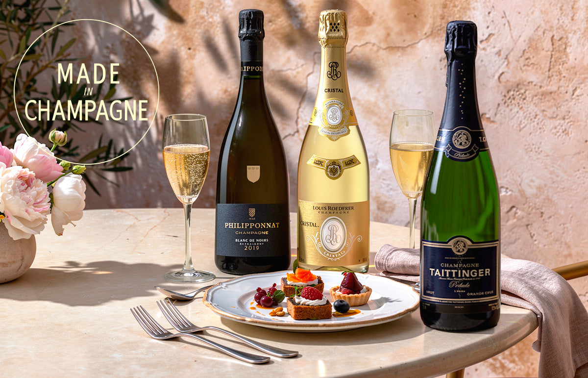 De maand van de champagne