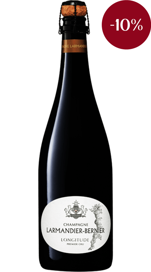 6 x Champagne Larmandier-Bernier - Longitude - Premier Cru Extra-brut NM - Champagne Blanc de Blancs