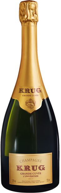 Champagne Krug - Grande Cuvée Editie 173 - Champagne