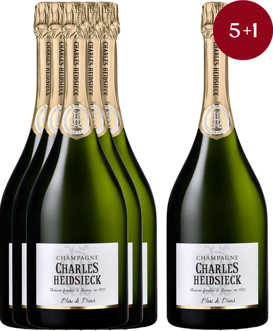 Champagne Charles Heidsieck - Blanc de Blancs 5+1
